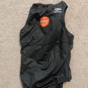 Women's Speedo Water Polo Suit Black